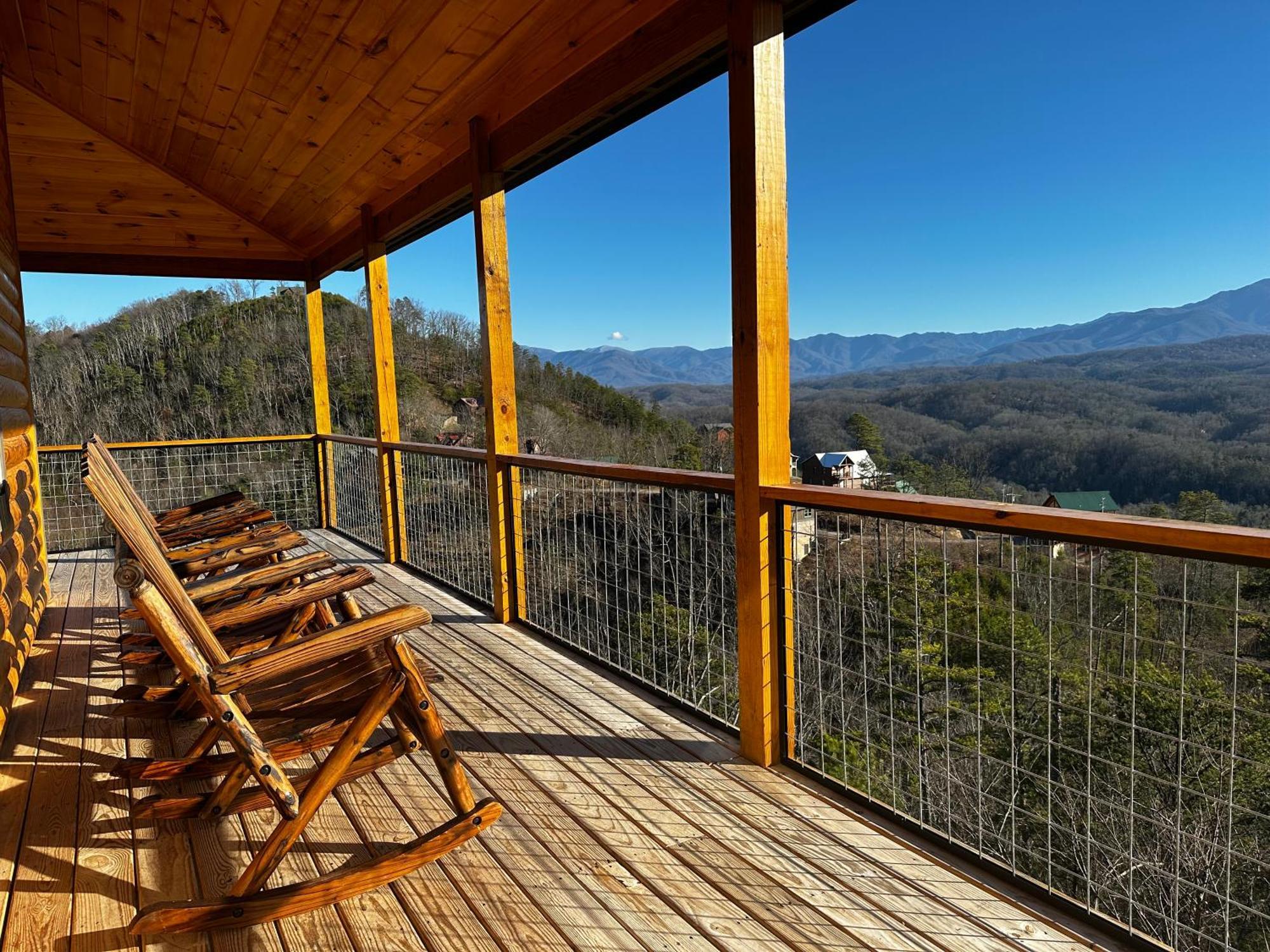 Вилла 7 Bears Stunning Views Севьервилл Экстерьер фото