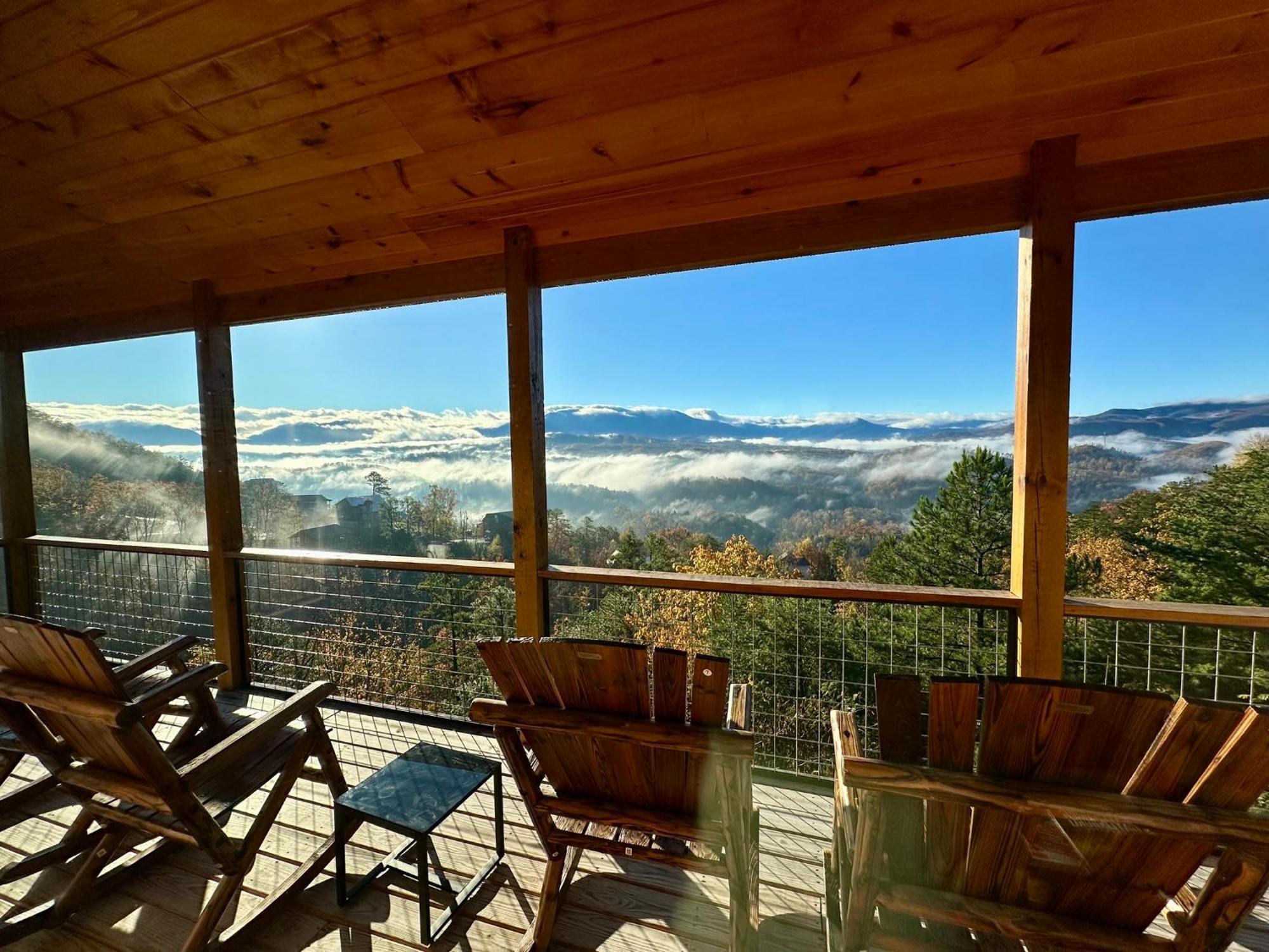 Вилла 7 Bears Stunning Views Севьервилл Экстерьер фото